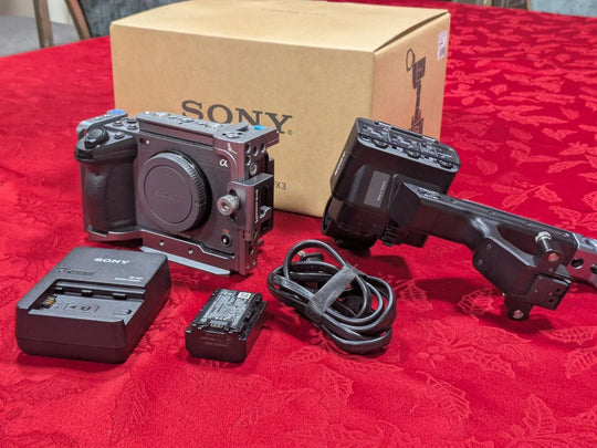 Sony Alpha ILME-FX3 Full-Frame Cinema Camera With Kondor Blue Cage OBO