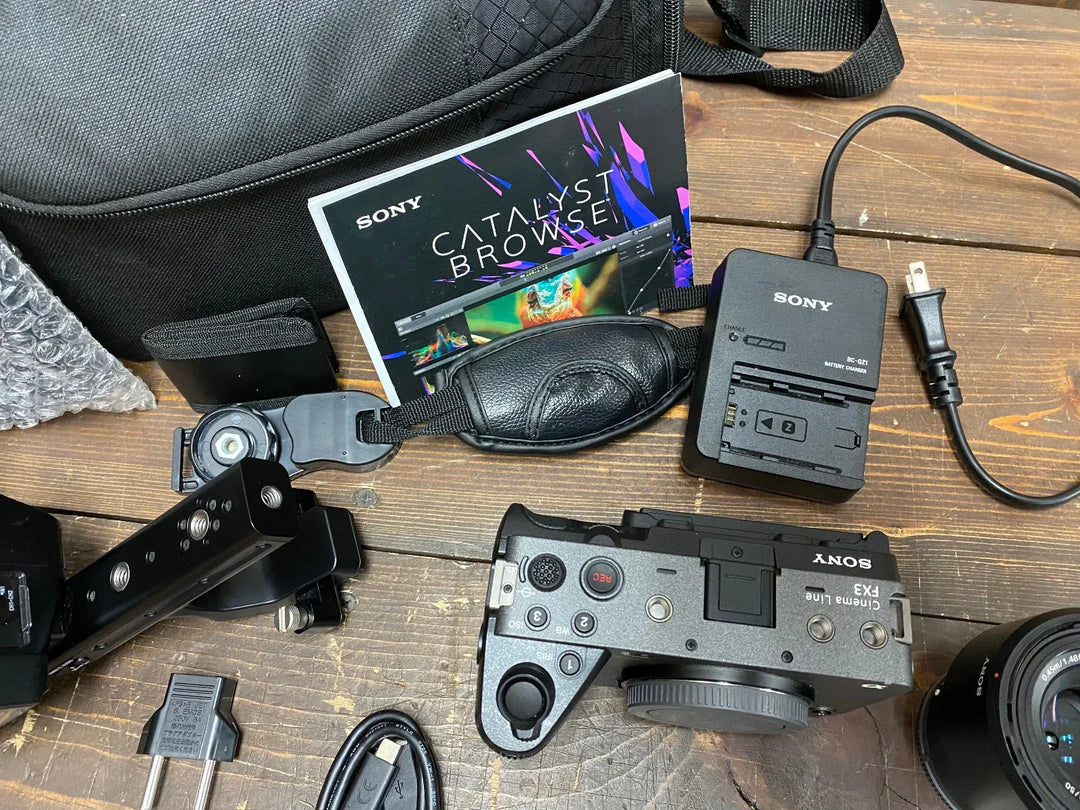 Sony Alpha FX3 ILME-FX3 Full Frame Cinema Camera | 140 Shutter Count | XLR Handl