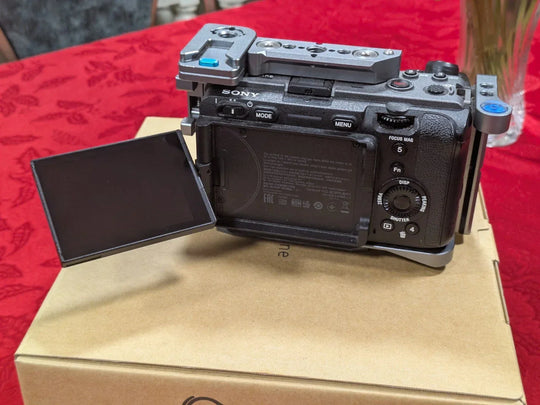Sony Alpha ILME-FX3 Full-Frame Cinema Camera With Kondor Blue Cage OBO
